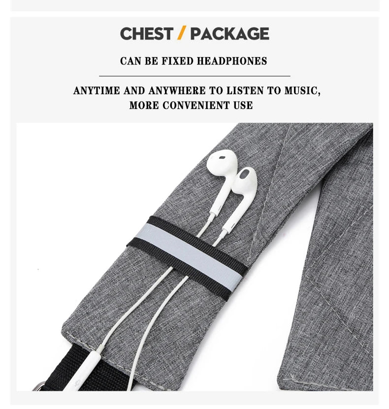 Men Chest Bags